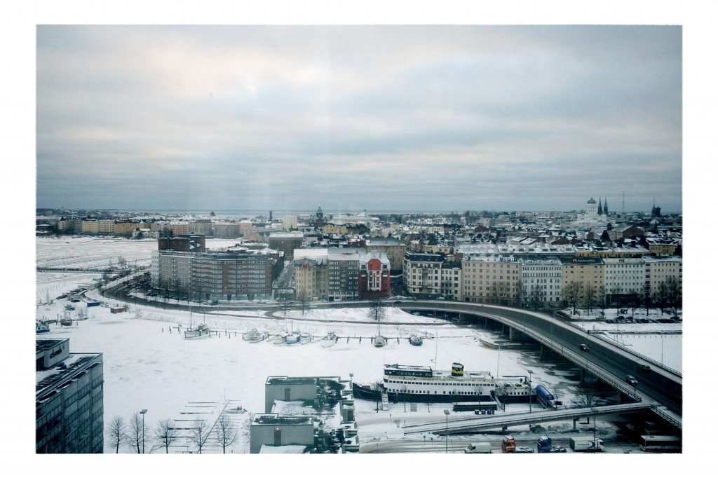 Näkymä työhuoneen ikkunasta